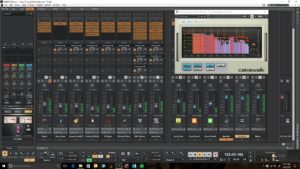 Console View in Cakewalk's SONAR Platinum